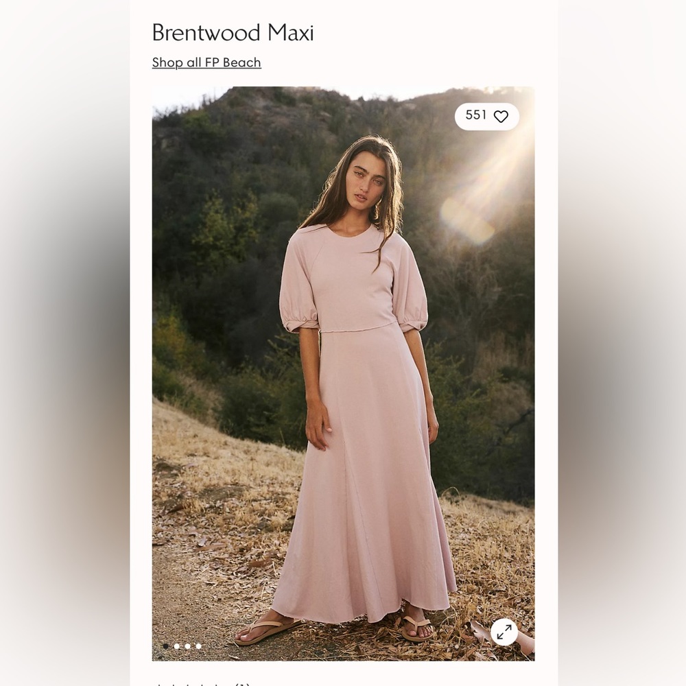 Free People Maxi dress